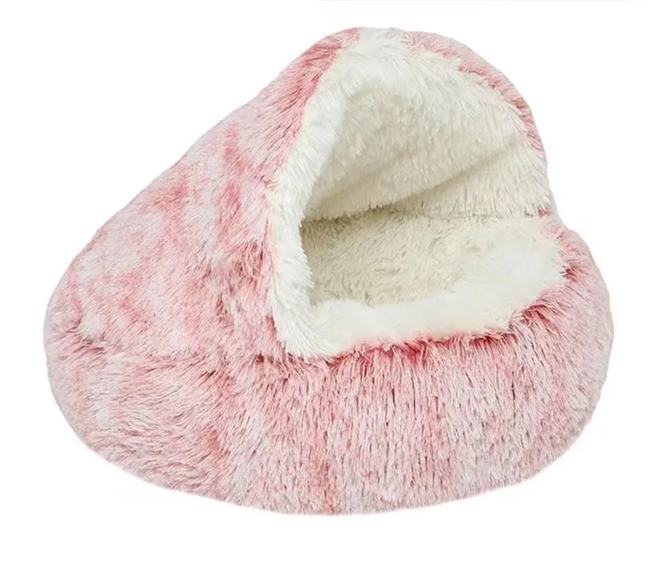Semi-Closed Cat Bed with Universal Cover