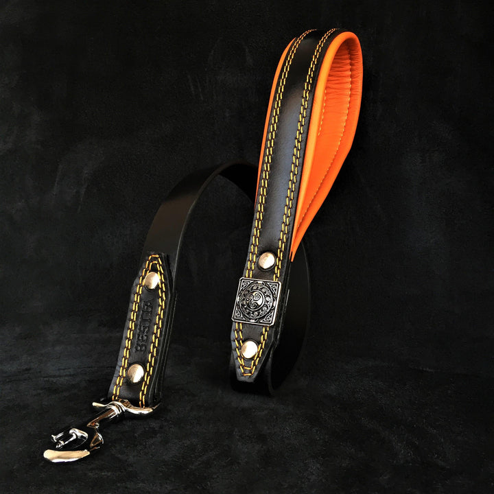 The "Eros" harness Black &amp; Orange