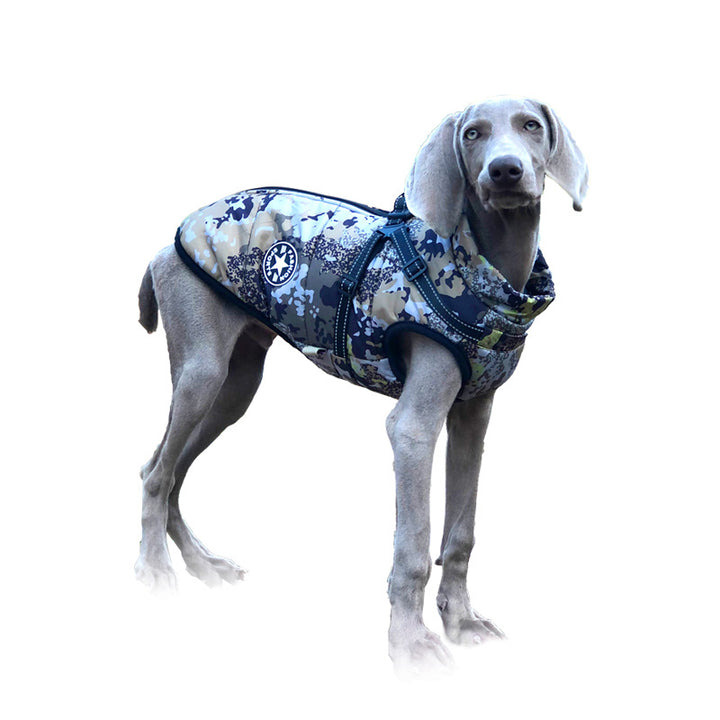 Camouflage Big Dog Shell Jacket front view