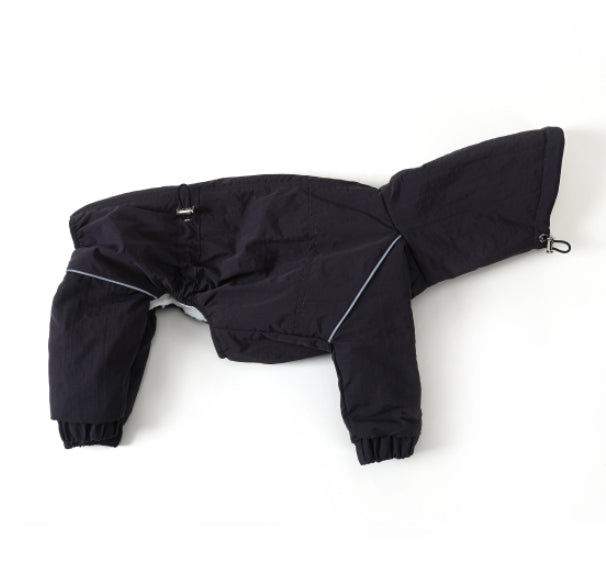 Pet Windbreaker With Zipper Cotton-padded Jacket