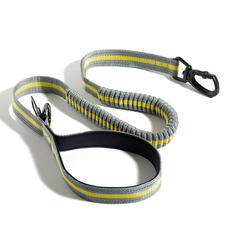 Fluorescent Retractable Dog Leash with Safety Features