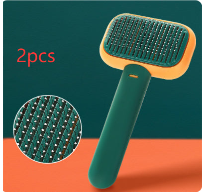 New Pet Cat Dog Hair Brush Hair Massage Comb Open-Knot Brush