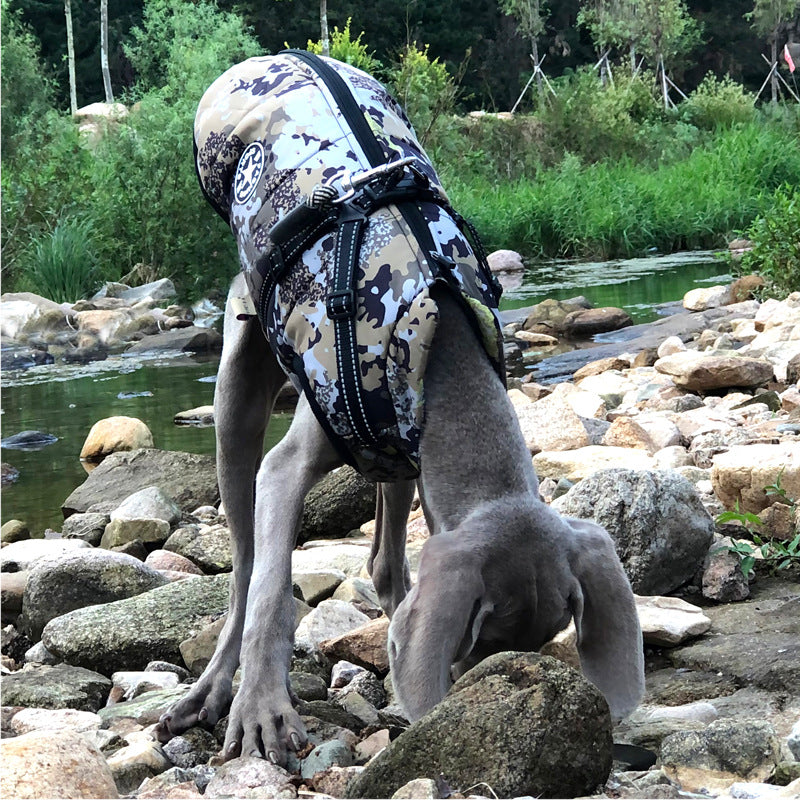 Camouflage Big Dog Shell Jacket waterproof outer shell