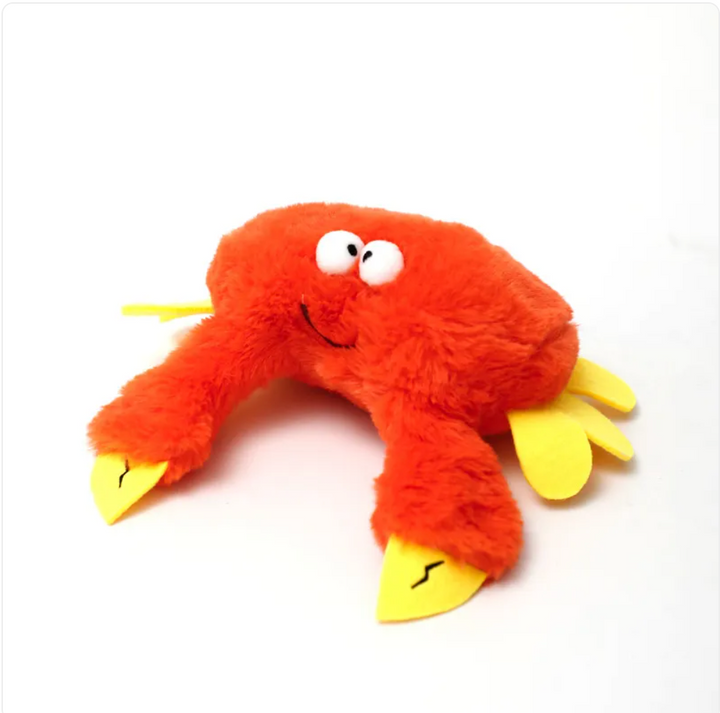 Interactive Plush Pet Toy - Sound &amp; Motion Jumping Fish or Flapping Bird