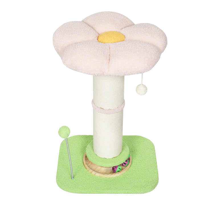 Pawz Cat Scratching Post Flower 61.5cm Cat Tree Tower